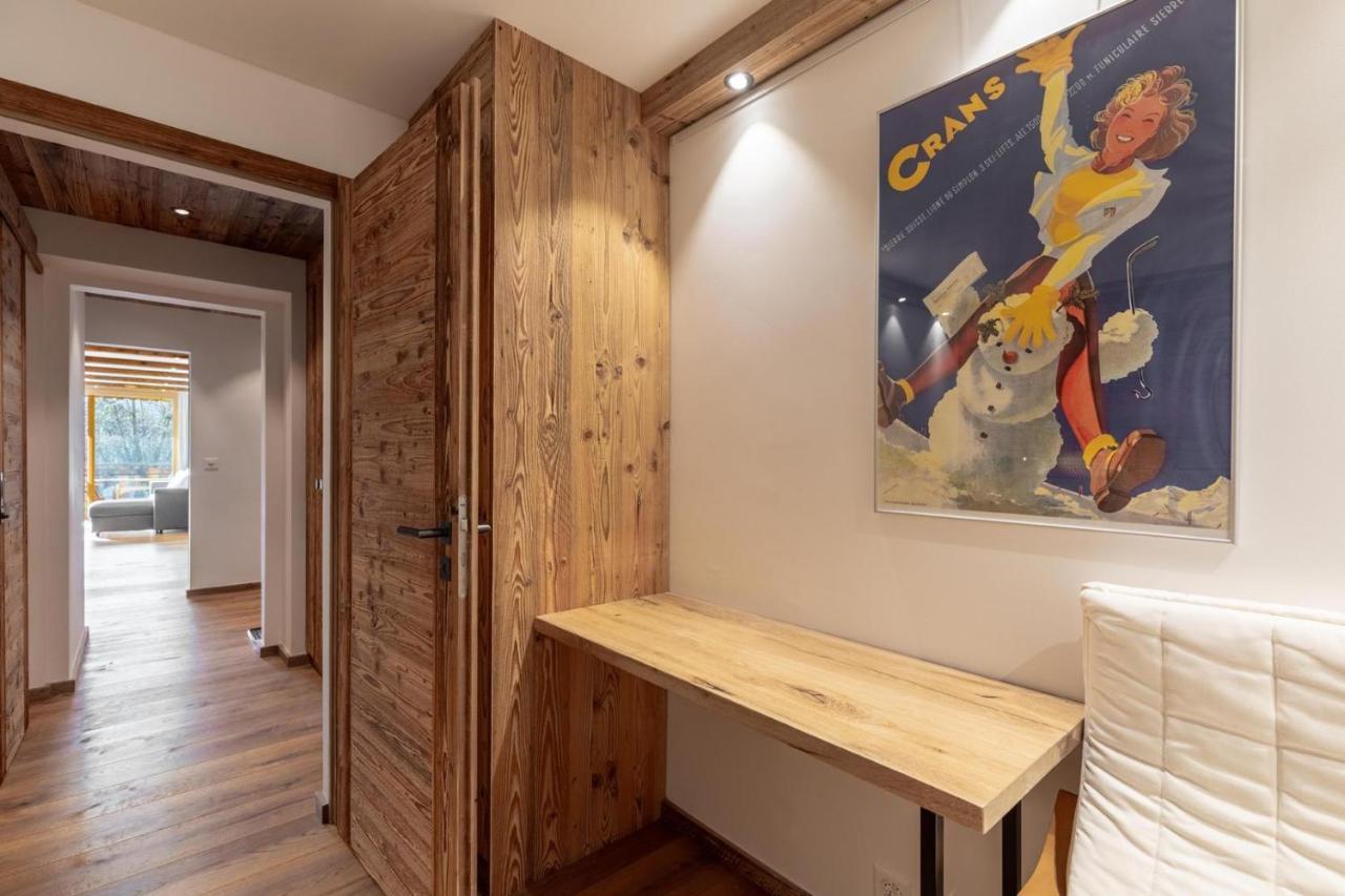 Apartment Etrier Кранс Монтана Екстериор снимка